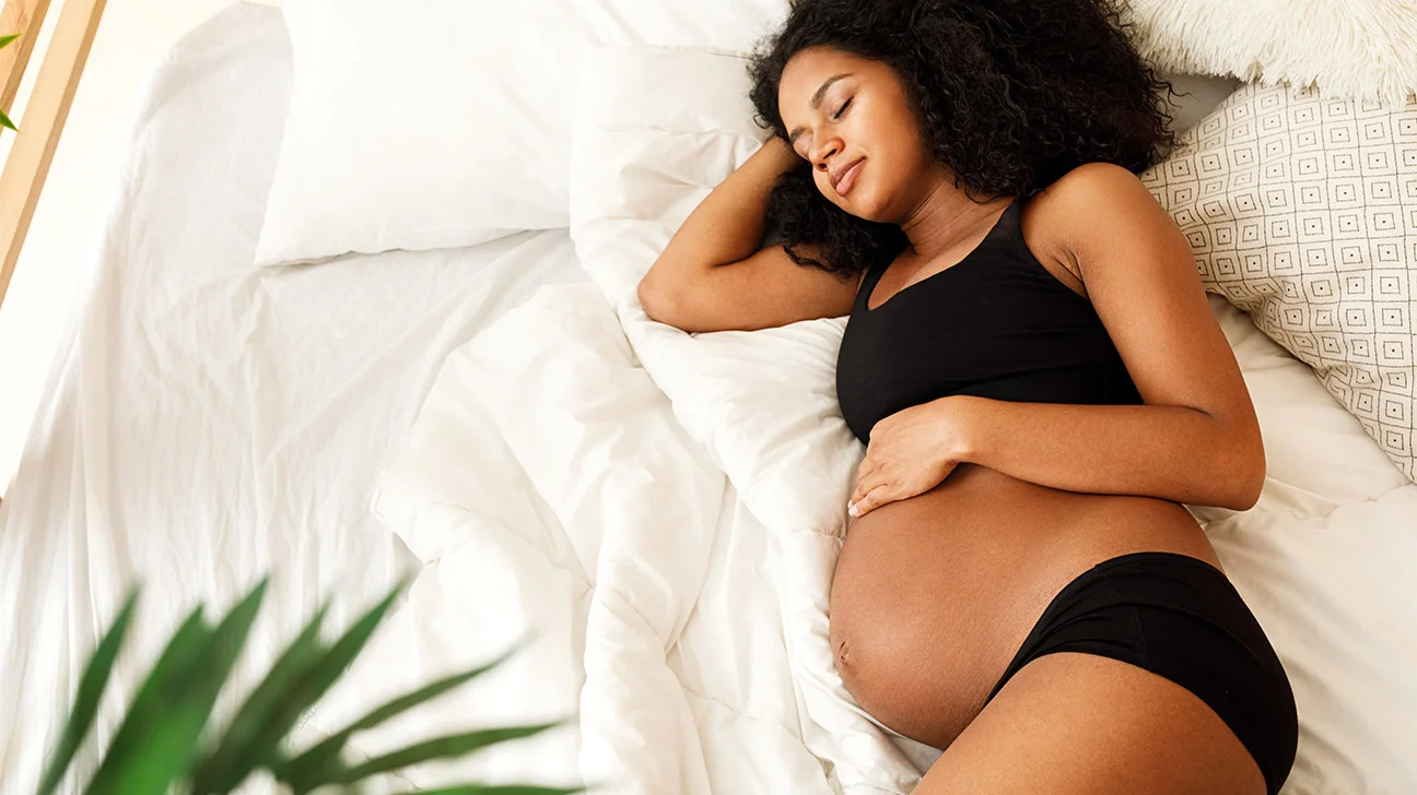 Is it bad to squish your belly while pregnant?